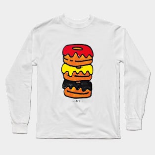 Three Doughnuts Long Sleeve T-Shirt